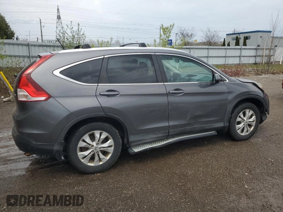 2014 Honda CR-V EX z VIN 2HKRM4H56EH129521, wystawiony jako Copart lot #55277995 z przebiegiem 160 573 mil mil oraz Czysty tytuł • Clean title. Historia ofert i sprzedaży dostępna na DreamBid. Obrazek 3.