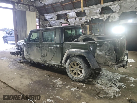 2022 Jeep Gladiator Willys z VIN 1C6HJTAG1NL128872, wystawiony jako Copart lot #43228905 z przebiegiem 33 410 mil mil oraz Szkoda całkowita • Salvage title. Historia ofert i sprzedaży dostępna na DreamBid. Obrazek 2.