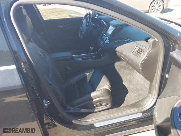 2018 Chevrolet Impala Premier with VIN 2G1125S37J9173405, listed as a IAAI auction lot 41701380 with 137,596 mi miles. Bid and sale history available at carsss.com. Image 5.