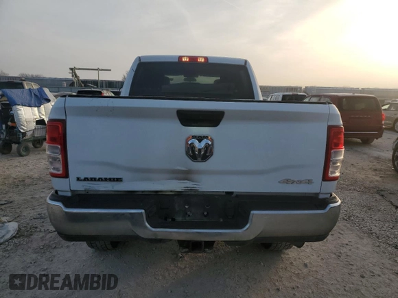 2022 Ram 2500 Tradesman with VIN 3C6UR5CJ6NG250877, listed as a Copart auction lot 85462204 with 74,124 mi miles and Salvage Title. Bid and sale history available at carsss.com. Image 6.