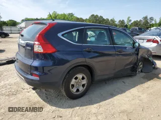 2015 Honda CR-V LX with VIN 2HKRM4H3XFH630489, listed as a Copart auction lot 54095235 with 111,231 mi miles and Salvage Title. Bid and sale history available at DreamBid. Image 3.