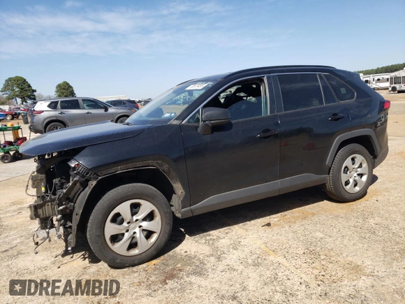 2020 Toyota RAV4 LE with VIN 2T3H1RFV9LW085007, listed as a Copart auction lot 48878495 with 188,567 mi miles and Salvage Title. Bid and sale history available at carsss.com. Image 1.