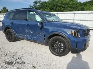 2024 Kia Telluride EX X-Line z VIN 5XYP3DGC2RG527526, wystawiony jako Copart lot #59525374 z przebiegiem 397 mil mil oraz Szkoda całkowita • Salvage title. Historia ofert i sprzedaży dostępna na DreamBid. Obrazek 4.