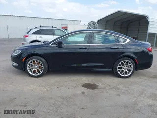 2015 Chrysler 200 C with VIN 1C3CCCEG2FN610445, listed as a IAAI auction lot 41759325 with 143,620 mi miles. Bid and sale history available at carsss.com. Image 14.