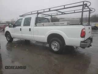 2014 Ford F-250 XL with VIN 1FT7W2A6XEEA57568, listed as a Copart auction lot 44925355 with 184,005 mi miles and Salvage title. Bid and sale history available at DreamBid. Image 2.