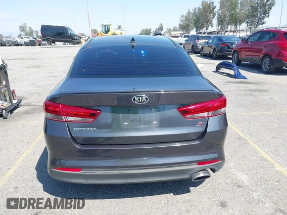 2018 Kia Optima LX with VIN 5XXGT4L31JG240046, listed as a IAAI auction lot 41992269 with 57,766 mi miles and . Bid and sale history available at carsss.com. Image 15.