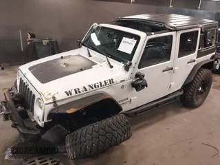 2017 Jeep Wrangler Unlimited Sport with VIN 1C4BJWDG9HL565213, listed as a IAAI auction lot 40999452 with 50,586 mi miles. Bid and sale history available at carsss.com. Image 6.
