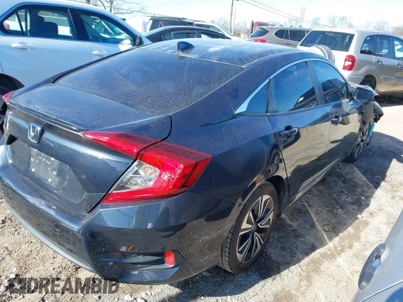 2017 Honda Civic EX-T with VIN 2HGFC1F33HH652645, listed as a IAAI auction lot 41441890 with Not Provided miles. Bid and sale history available at carsss.com. Image 4.