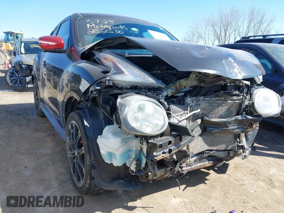 2015 Nissan Juke S with VIN JN8AF5MV1FT559817, listed as a IAAI auction lot 41880219 with 240,586 mi miles and . Bid and sale history available at carsss.com. Image 6.