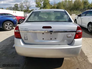 2005 Chevrolet Malibu with VIN 1G1ZS52F55F203981, listed as a Copart auction lot 71843474 with 0 mi miles and Non Repairable. Bid and sale history available at carsss.com. Image 6.