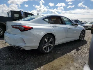 2024 Acura TLX Technology with VIN 19UUB5F45RA000538, listed as a Copart auction lot 73883594 with Not Provided miles and Non Repairable. Bid and sale history available at DreamBid. Image 3.