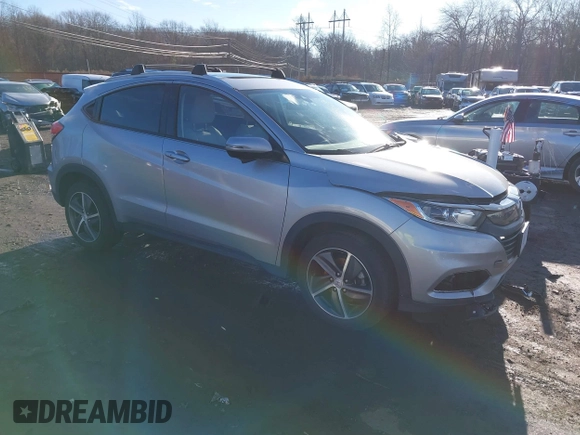 2022 Honda HR-V EX with VIN 3CZRU6H55NM714901, listed as a IAAI auction lot 41225964 with 63,103 mi miles and . Bid and sale history available at DreamBid. Image 1.