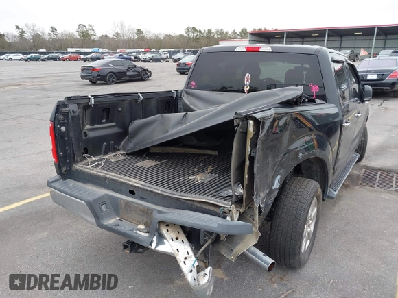 2020 Ford F-150 XL with VIN 1FTEW1C46LFA27536, listed as a IAAI auction lot 41372224 with 96,176 mi miles. Bid and sale history available at carsss.com. Image 6.