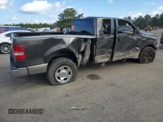 2006 Ford F-150 XLT with VIN 1FTPX14V46NB51635, listed as a Copart auction lot 83404324 with 257,590 mi miles and Salvage Title. Bid and sale history available at carsss.com. Image 3.