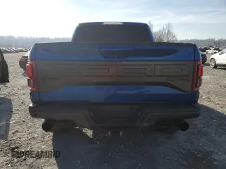 2017 Ford F-150 Raptor with VIN 1FTFW1RG1HFB54904, listed as a Copart auction lot 48916505 with 97,871 mi miles and Salvage Title. Bid and sale history available at carsss.com. Image 6.