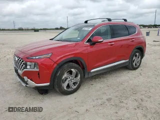 2022 Hyundai Santa Fe SEL z VIN 5NMS34AJ2NH444115, wystawiony jako Copart lot #50787655 z przebiegiem 10 179 mil mil oraz Szkoda całkowita • Salvage title. Historia ofert i sprzedaży dostępna na DreamBid. Obrazek 1.