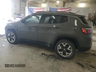 2021 Jeep Compass Limited with VIN 3C4NJDCB5MT528455, listed as a Copart auction lot 51691595 with 88,598 mi miles and Salvage Title. Bid and sale history available at DreamBid. Image 2.