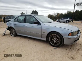 2003 BMW 5 Series 530iA with VIN WBADT63423CK45473, listed as a Copart auction lot 78860014 with 0 mi miles and Salvage Title. Bid and sale history available at carsss.com. Image 4.