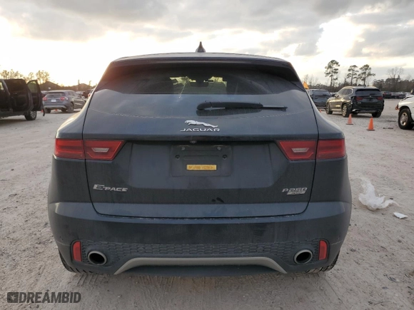 2018 Jaguar E-PACE S with VIN SADFJ2FX2J1Z07078, listed as a Copart auction lot 44328275 with 52,682 mi miles and Salvage Title. Bid and sale history available at carsss.com. Image 6.