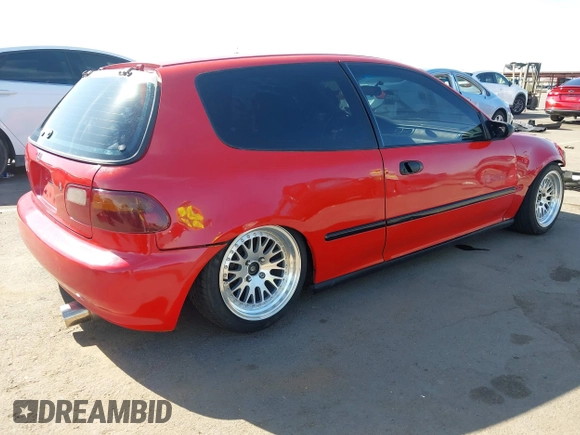 1994 Honda Civic with VIN 2HGEH2461RH526754, listed as a IAAI auction lot 42014893 with 254,475 mi miles and . Bid and sale history available at DreamBid. Image 4.