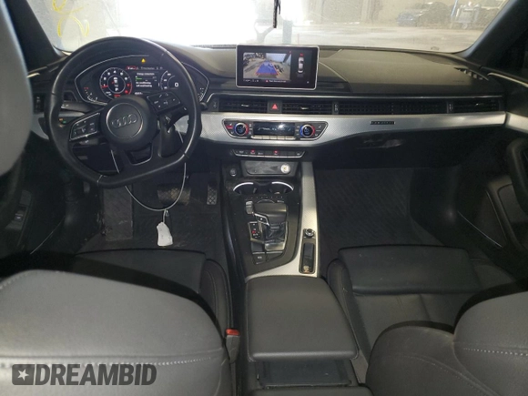 2017 Audi A4 Premium Plus with VIN WAUENAF41HN016260, listed as a Copart auction lot 54318205 with 42,057 mi miles and Clean title. Bid and sale history available at DreamBid. Image 8.