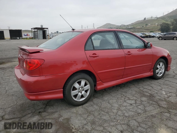 2004 Toyota Corolla CE with VIN 2T1BR32E94C305937, listed as a Copart auction lot 54332925 with 199,342 mi miles and Salvage Title. Bid and sale history available at DreamBid. Image 3.