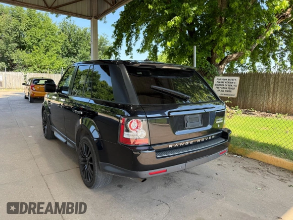 2011 Land Rover Range Rover Sport HSE Lux with VIN SALSK2D45BA715096, listed as a Copart auction lot 60560005 with 162,482 mi miles and Clean title. Bid and sale history available at DreamBid. Image 3.