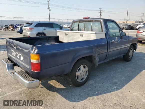 1994 Toyota Pickup DLX z VIN 4TARN81P6RZ225806, wystawiony jako Copart lot #41585065 z przebiegiem 138 719 mil mil oraz Czysty tytuł • Clean title. Historia ofert i sprzedaży dostępna na DreamBid. Obrazek 3.