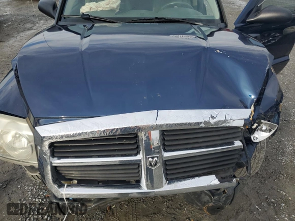 2007 Dodge Dakota SLT with VIN 1D7HE48K67S192580, listed as a Copart auction lot 44612305 with Not Provided miles and Salvage Title. Bid and sale history available at DreamBid. Image 11.