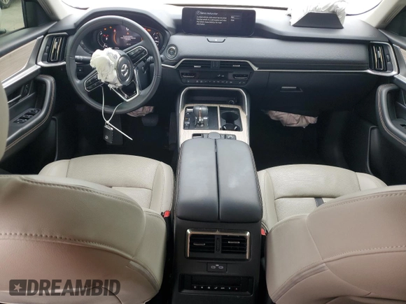 2024 Mazda CX-90 Preferred with VIN JM3KKBHA0R1180686, listed as a Copart auction lot 60159575 with 21,577 mi miles and Salvage title. Bid and sale history available at DreamBid. Image 8.