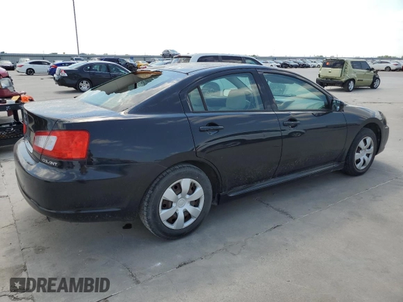 2010 Mitsubishi Galant ES with VIN 4A32B3FF8AE015413, listed as a Copart auction lot 59133564 with 78,474 mi miles and Clean Title. Bid and sale history available at carsss.com. Image 3.