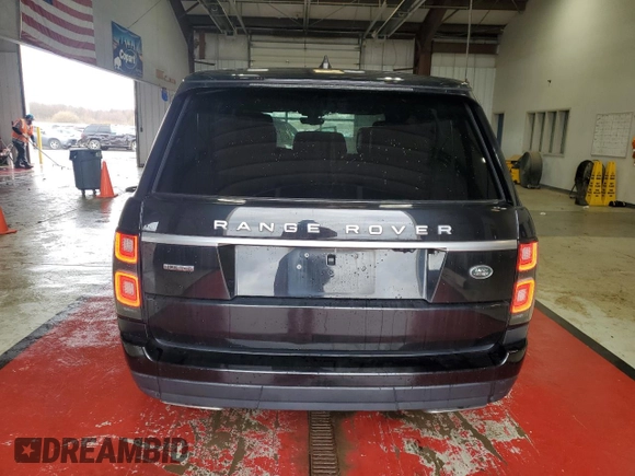 2018 Land Rover Range Rover HSE with VIN SALGS2RK2JA503106, listed as a Copart auction lot 51116135 with 54,639 mi miles and Salvage title. Bid and sale history available at DreamBid. Image 6.