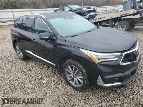 2021 Acura RDX Technology with VIN 5J8TC1H52ML000503, listed as a Copart auction lot 84688044 with 75,511 mi miles and Salvage title. Bid and sale history available at DreamBid. Image 4.
