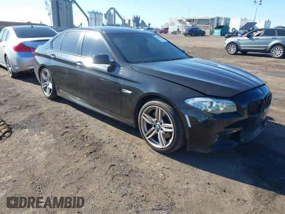 2013 BMW 5 Series 535i with VIN WBAFR7C58DC828041, listed as a IAAI auction lot 41825355 with 81,284 mi miles and . Bid and sale history available at DreamBid. Image 1.