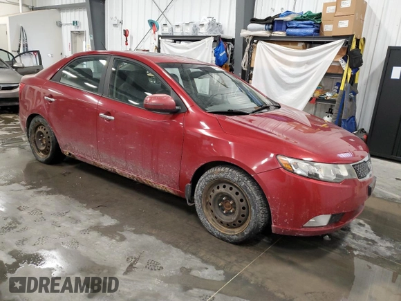 2012 Kia Forte SX with VIN KNAFW4A33C5534672, listed as a Copart auction lot 46029835 with 210,076 mi miles and Clean Title. Bid and sale history available at carsss.com. Image 4.