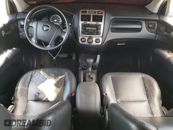 2005 Kia Sportage LX with VIN KNDJE723657067187, listed as a Copart auction lot 57403525 with 228,648 mi miles and Clean title. Bid and sale history available at DreamBid. Image 8.