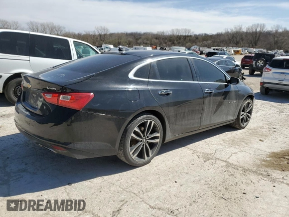 2016 Chevrolet Malibu Premier with VIN 1G1ZH5SX4GF341750, listed as a Copart auction lot 50006775 with 116,834 mi miles and Salvage Title. Bid and sale history available at DreamBid. Image 3.