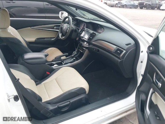 2016 Honda Accord Coupe EX-L with VIN 1HGCT1B87GA001813, listed as a IAAI auction lot 41768315 with 94,410 mi miles. Bid and sale history available at carsss.com. Image 8.