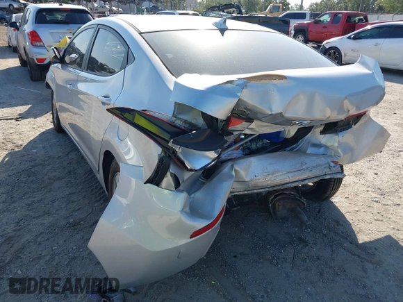 2015 Hyundai Elantra SE z VIN 5NPDH4AE8FH590181, wystawiony jako IAAI lot #42107147 z przebiegiem 107 083 mil mil oraz . Historia ofert i sprzedaży dostępna na DreamBid. Obrazek 6.