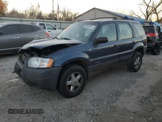 2001 Ford Escape XLS with VIN 1FMYU02191KA64617, listed as a Copart auction lot 83853044 with 187,594 mi miles and Salvage Title. Bid and sale history available at carsss.com. Image 1.