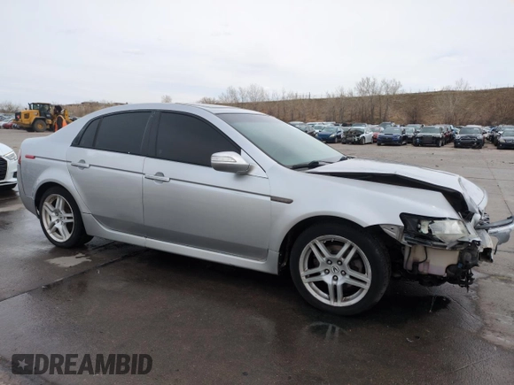 2007 Acura TL with VIN 19UUA662X7A047259, listed as a Copart auction lot 51240435 with 190,002 mi miles and Salvage Title. Bid and sale history available at carsss.com. Image 4.