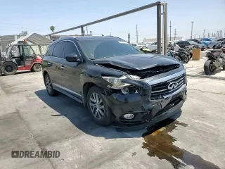 2014 Infiniti QX60 with VIN 5N1AL0MM2EC531260, listed as a Copart auction lot 61309165 with 160,957 mi miles and Salvage title. Bid and sale history available at DreamBid. Image 14.