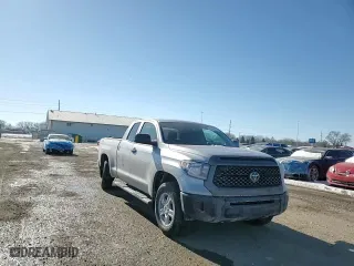 2020 Toyota Tundra 4WD SR with VIN 5TFUY5F13LX914827, listed as a Copart auction lot 46171575 with 44,740 mi miles and Salvage Title. Bid and sale history available at carsss.com. Image 11.