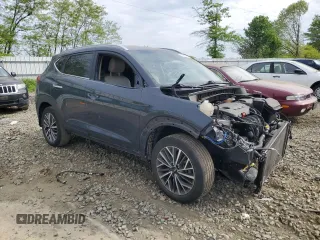 2020 Hyundai Tucson SEL z VIN KM8J3CAL5LU245259, wystawiony jako Copart lot #55118145 z przebiegiem 52 337 mil mil oraz Szkody całkowita. Historia ofert i sprzedaży dostępna na DreamBid. Obrazek 4.