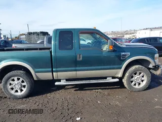 2008 Ford Super Duty F-250 SRW XL with VIN 1FTSX21528EA95945, listed as a IAAI auction lot 41460487 with 200,779 mi miles. Bid and sale history available at carsss.com. Image 13.