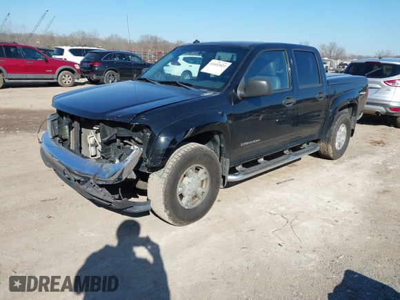 2005 GMC Canyon 1SE SLE Z71 with VIN 1GTDS136358126539, listed as a IAAI auction lot 41652022 with 295,887 mi miles. Bid and sale history available at carsss.com. Image 17.