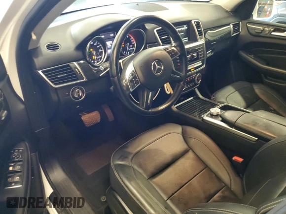 2015 Mercedes-Benz M 350 with VIN 4JGDA5HB8FA582087, listed as a Copart auction lot 62895635 with 95,928 mi miles and Salvage title. Bid and sale history available at DreamBid. Image 8.