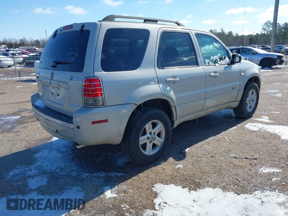 2007 Mercury Mariner with VIN 4M2CU39H07KJ20952, listed as a IAAI auction lot 41502938 with 148,622 mi miles and . Bid and sale history available at DreamBid. Image 4.