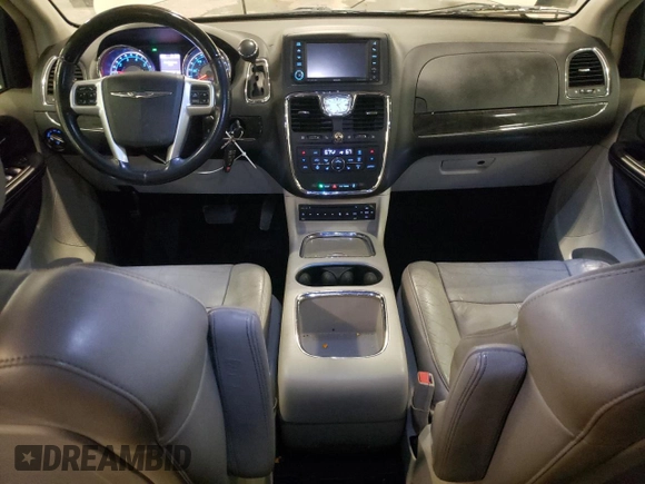 2013 Chrysler Town & Country Limited with VIN 2C4RC1GG2DR621811, listed as a Copart auction lot 54130625 with 178,412 mi miles and Salvage Title. Bid and sale history available at carsss.com. Image 8.