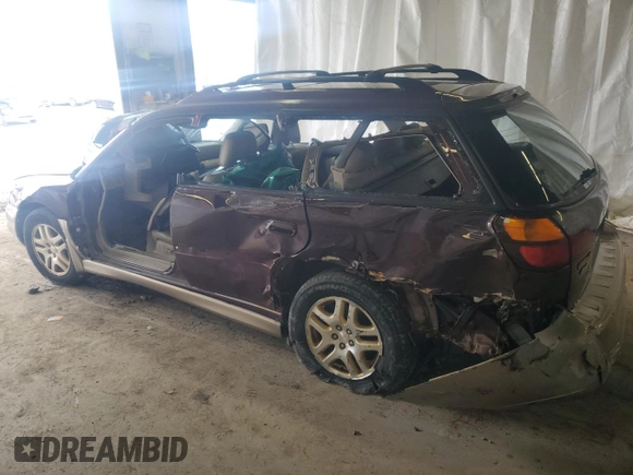 2001 Subaru Legacy Outback Limited z VIN 4S3BH686417671323, wystawiony jako Copart lot #73111864 z przebiegiem 151 260 mil mil oraz Szkoda całkowita • Salvage title. Historia ofert i sprzedaży dostępna na DreamBid. Obrazek 2.